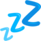 Zzz emoji on Messenger